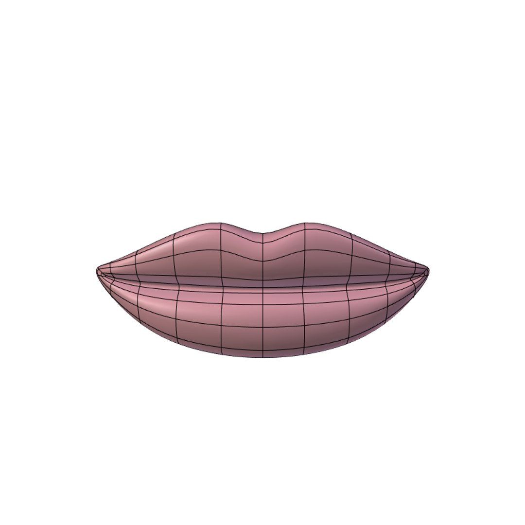 3D lips mesh - TurboSquid 1261781
