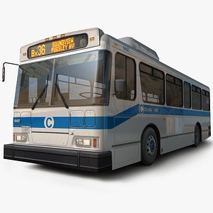 generic bus 02 3D model