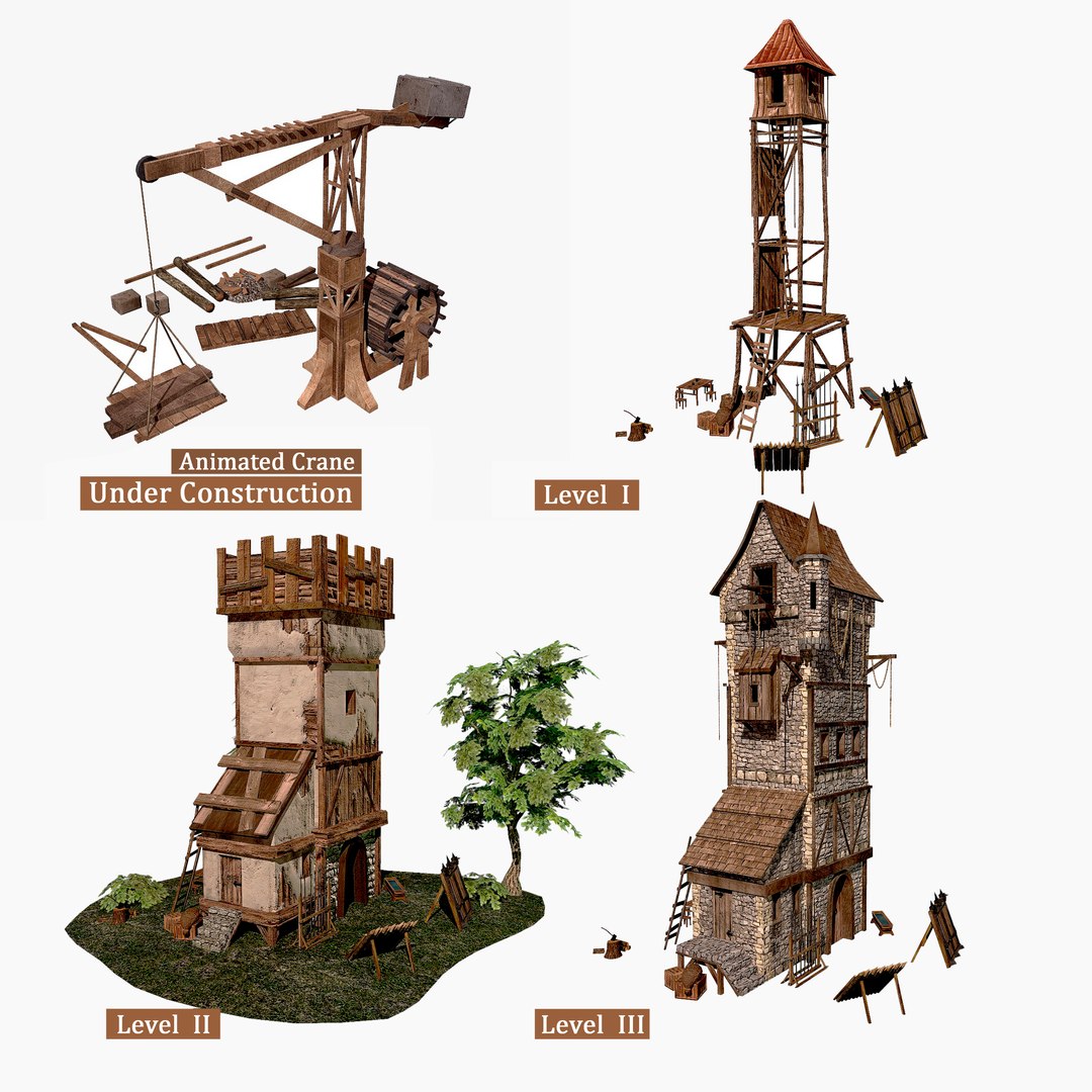 Medieval Fantasy Building Pack 2 Minecraft para Minecraft