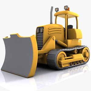 Cartoon Bulldozer