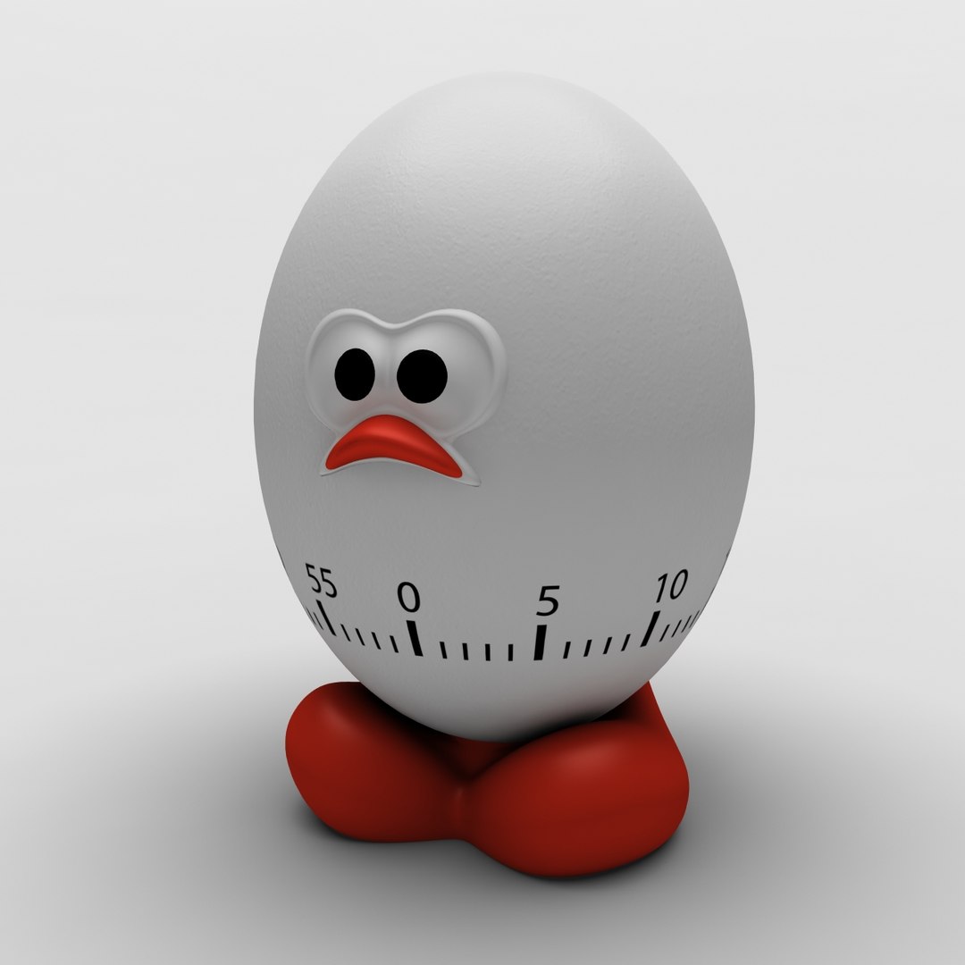 3d model egg timer