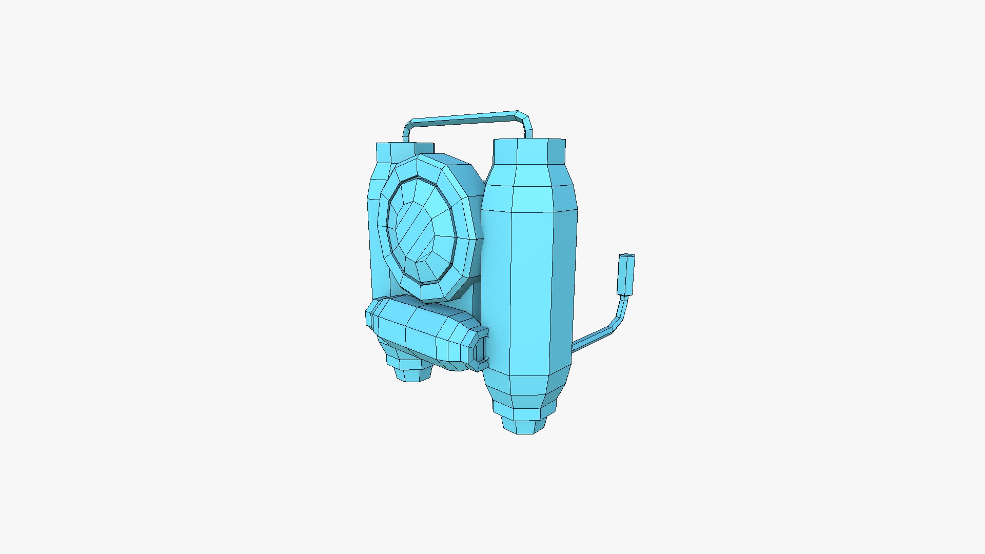 Jetpack Low Poly B01 - SciFi Character Design 3D Model - TurboSquid 2255341