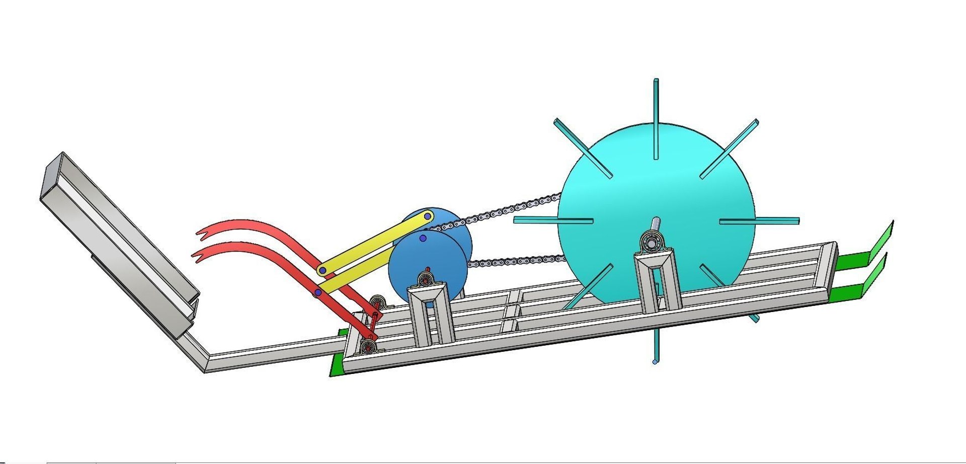 3D Rice Transplanter Agricultural Model - TurboSquid 1595182
