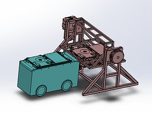 rotating agv 3D
