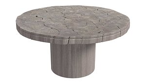 Madura dining table by Bernhardt interiors 3D model