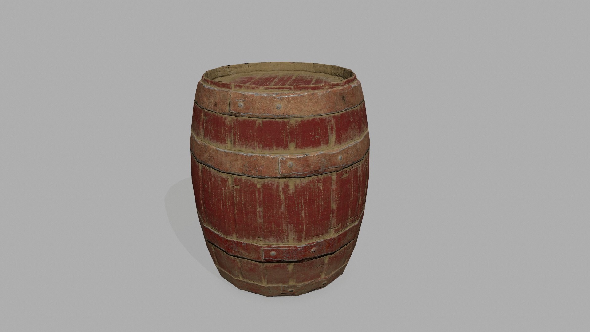 Barrel 3D - TurboSquid 2018088