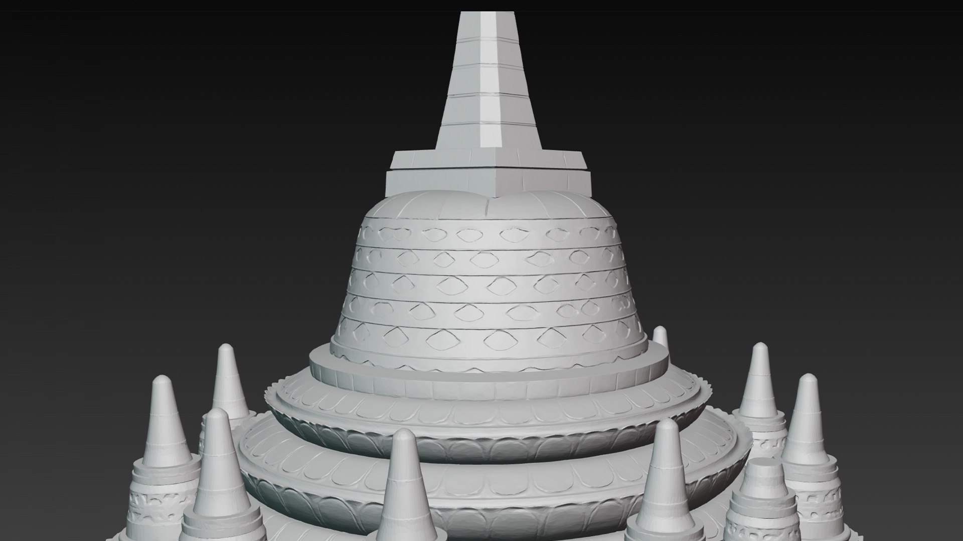 3D Borobudur Ancient Stupa model https://p.turbosquid.com/ts-thumb/Vi/5Yt2By/6M/previewstupa05/jpg/1768823066/1920x1080/fit_q87/46622aa6c6b72144ea2a95b7f4cbf5da0186ae74/previewstupa05.jpg