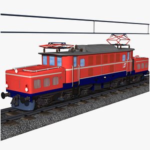 3D electric locomotive 1020 crocodile