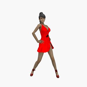 3D model Dance Woman