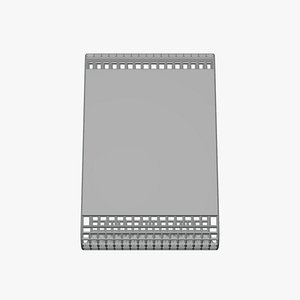 3D Basic Wire Display Stand - Geometry Only No Textures No Materials