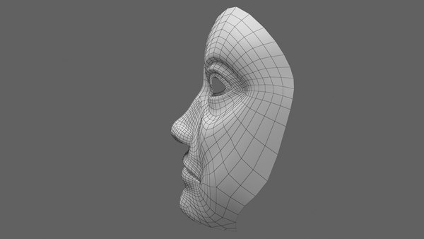 3D Face 4 - TurboSquid 1860314