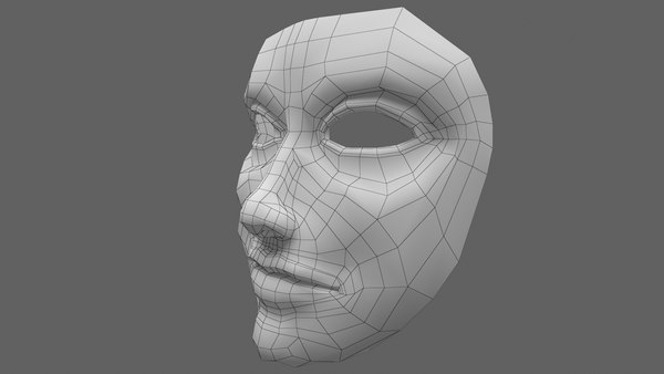 3D Face 4 - TurboSquid 1860314