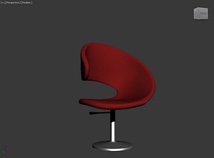 3d model chair c