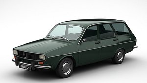 3D Renault 12 TL Break model