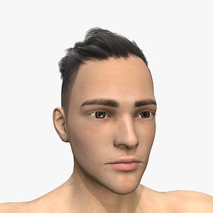 3D model Devlin Game Ready Naked