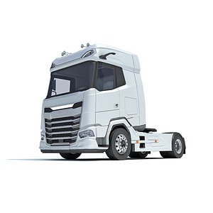 3D Generic Semi Truck 2023