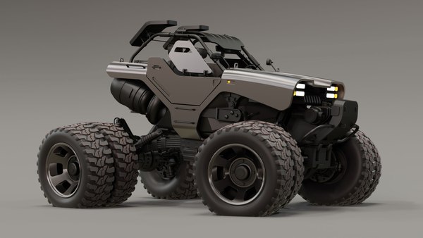 3D Monster Truck