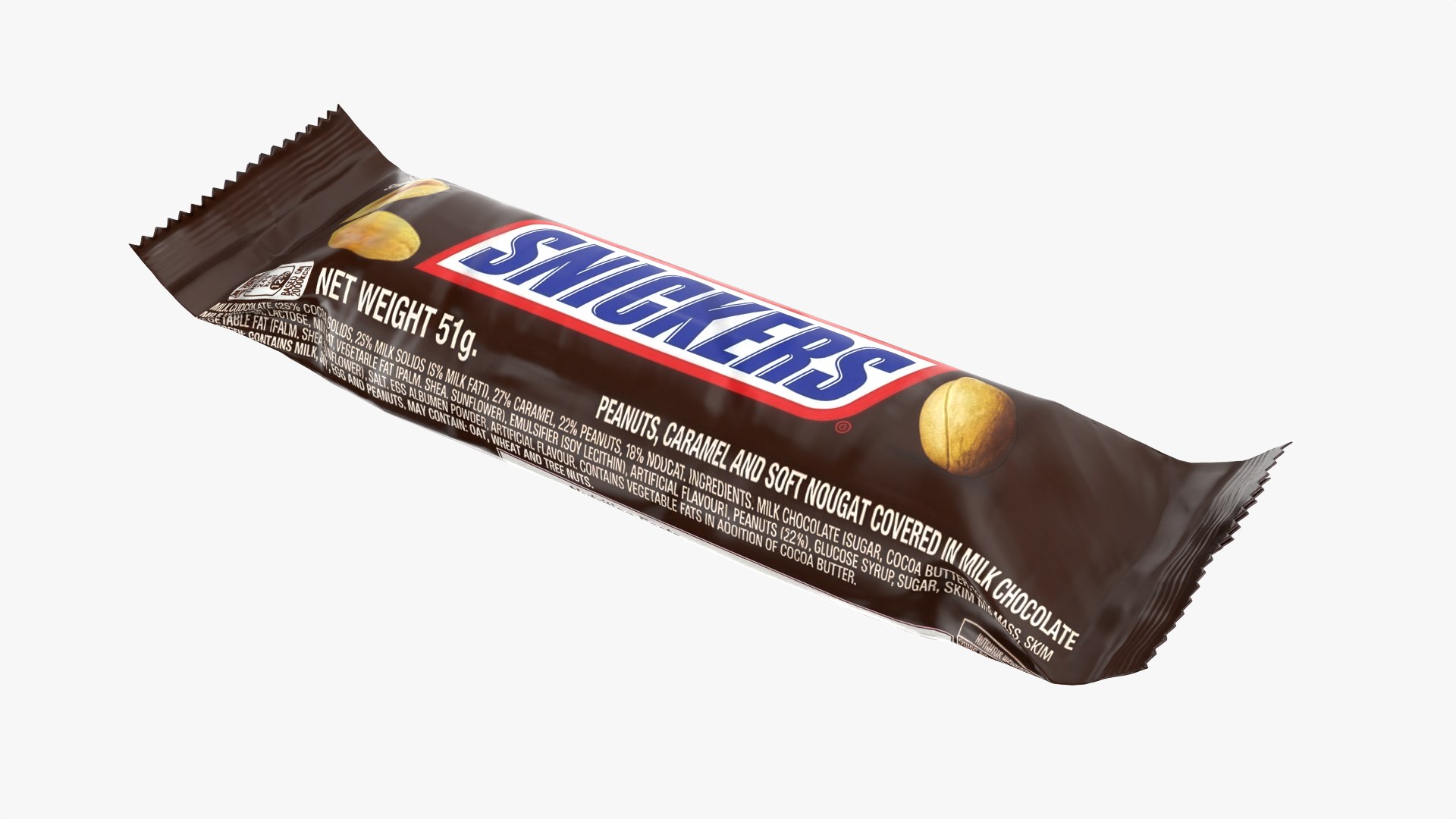 Snickers Chocolate Bar Collection 3D - TurboSquid 2539676