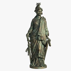 3D model Statue of Freedom