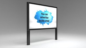 Modern City Billboard - Outdoor Advertising Signage