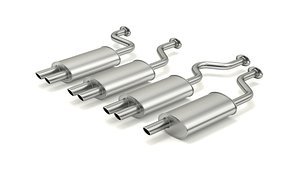 Simple Exhaust Set 3D model