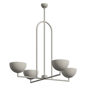 3D 4 Bowl Arch Pendant