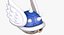 Turtle Koopa Troopa Shell Blue Wings Super Mario 3D model
