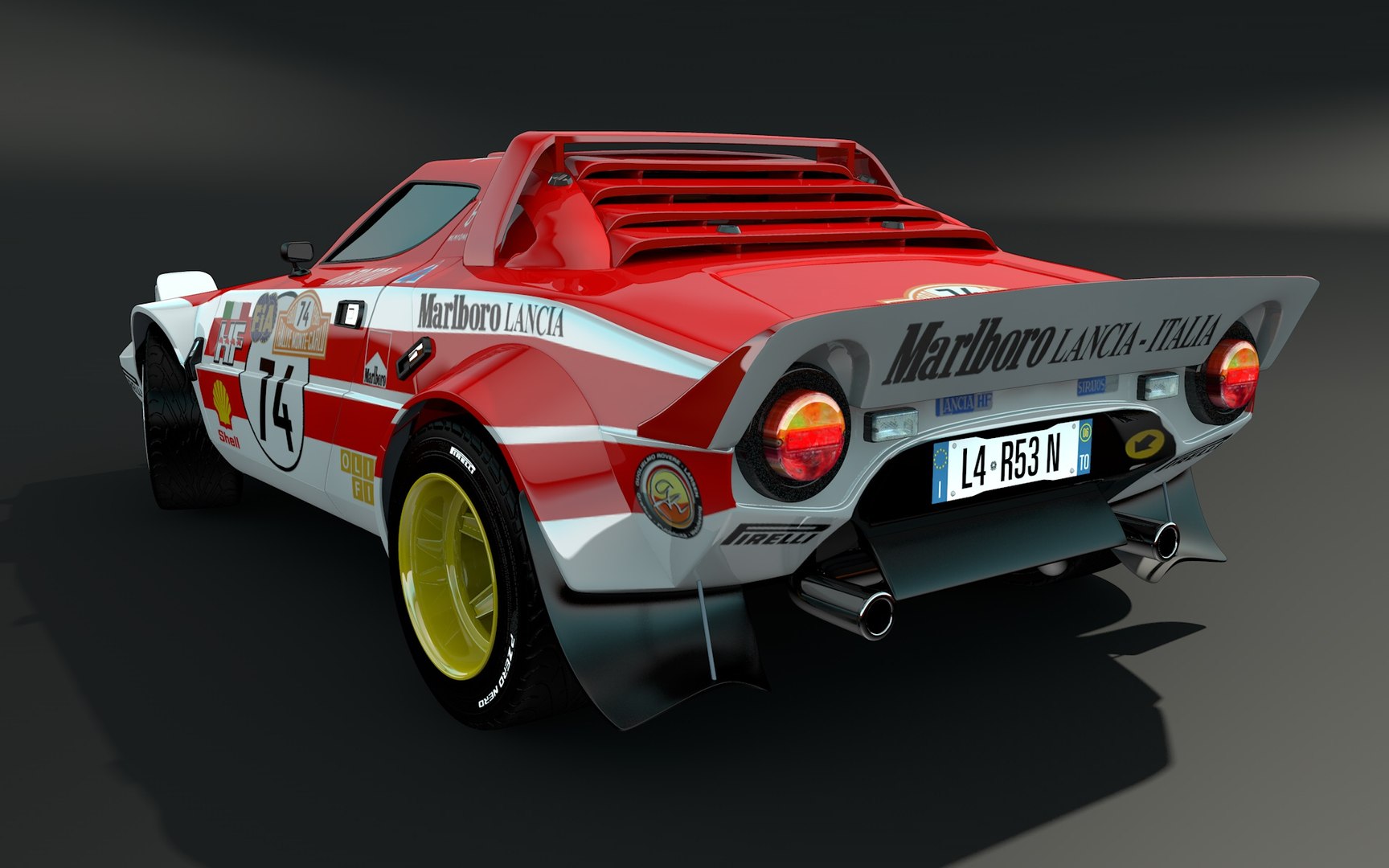 Lancia Stratos in Race Master 3D - Car Racing
