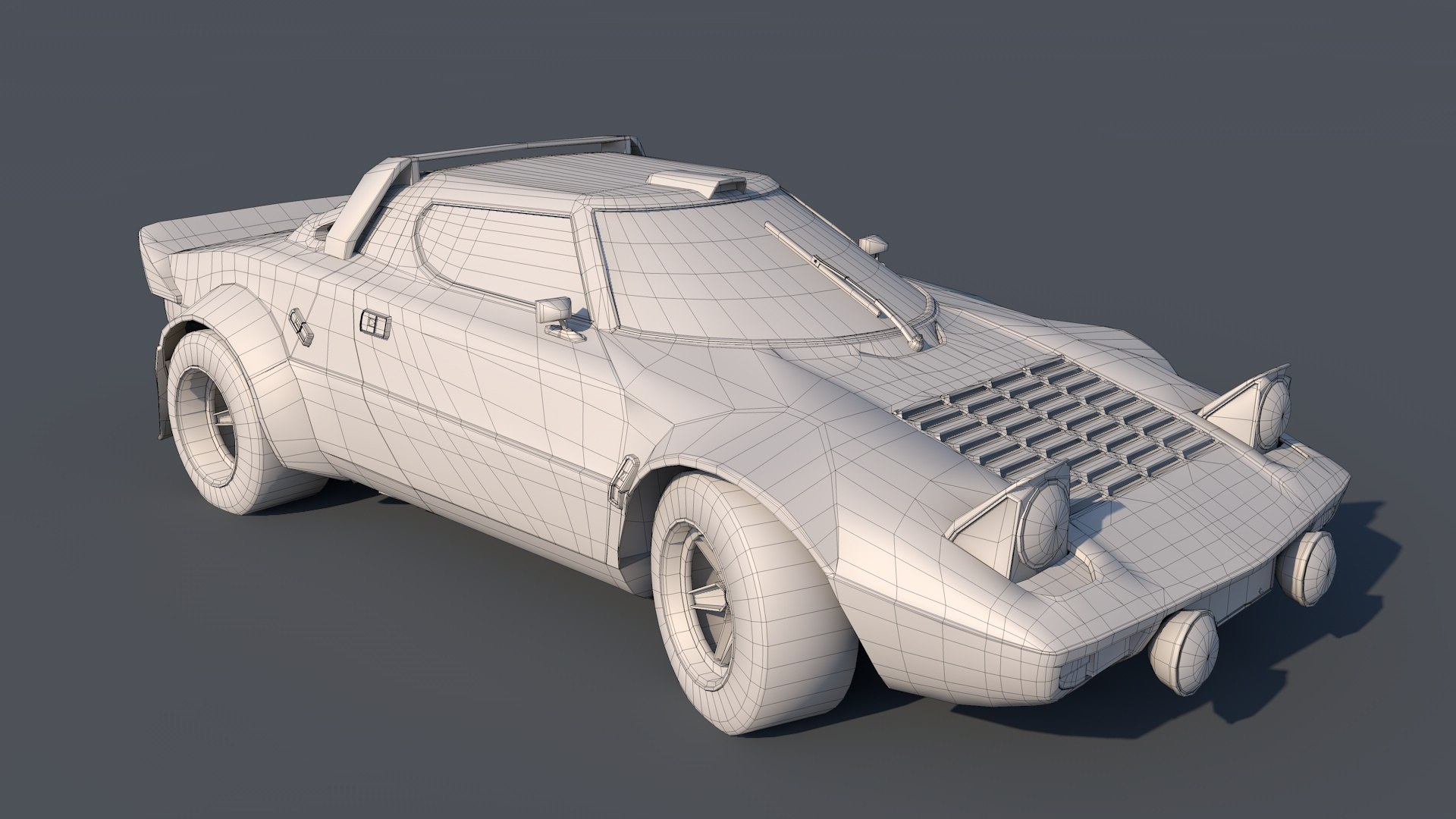 3d lancia stratos