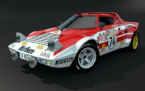 3d lancia stratos