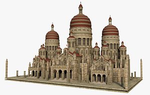 3D Dome Castle