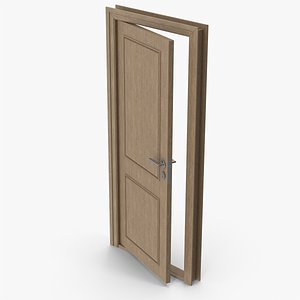 Wooden Door 3D model