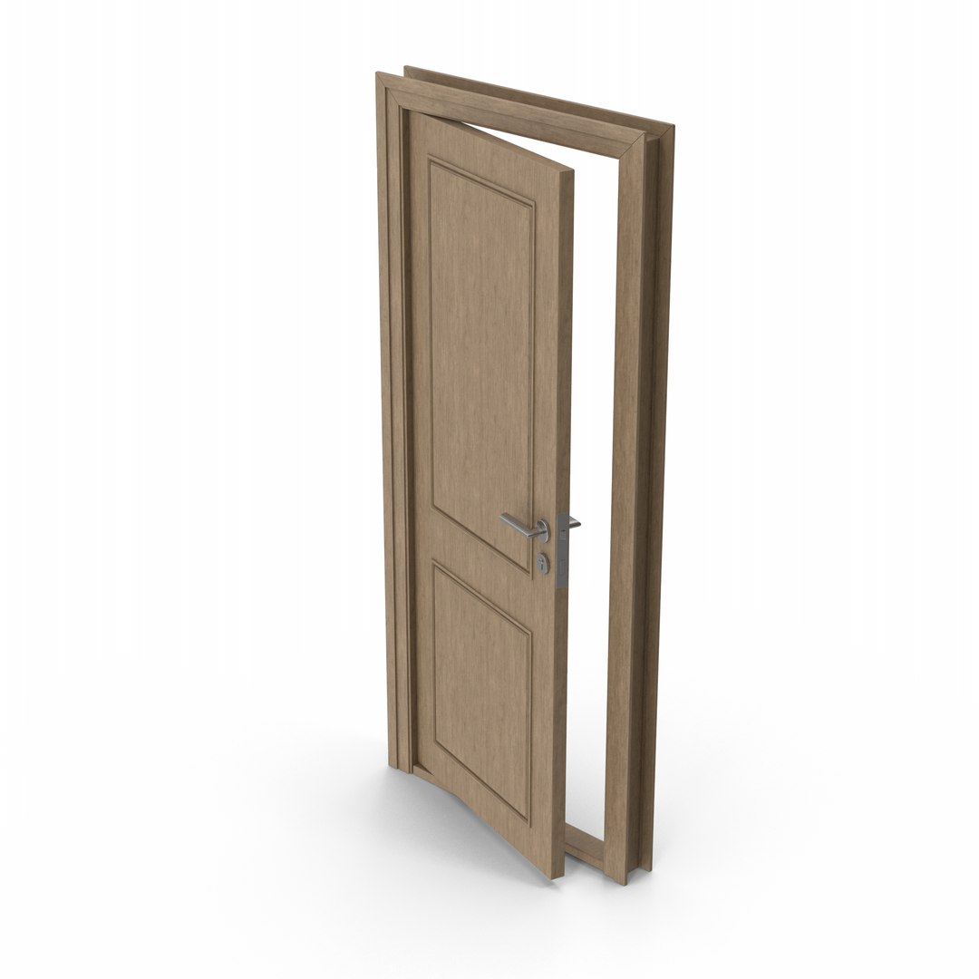 Wooden Door 3D Model - TurboSquid 2119522