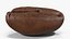 3D coffee bean roasted 4 model