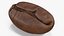 3D coffee bean roasted 4 model