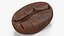 3D coffee bean roasted 4 model