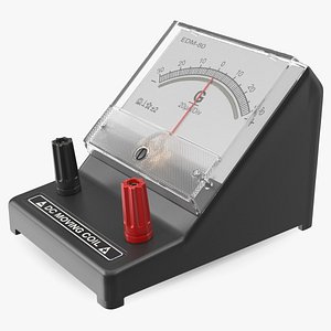 Laboratory Moving Coil Galvanometer Black