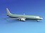 보잉 737-900ER 베어 메탈