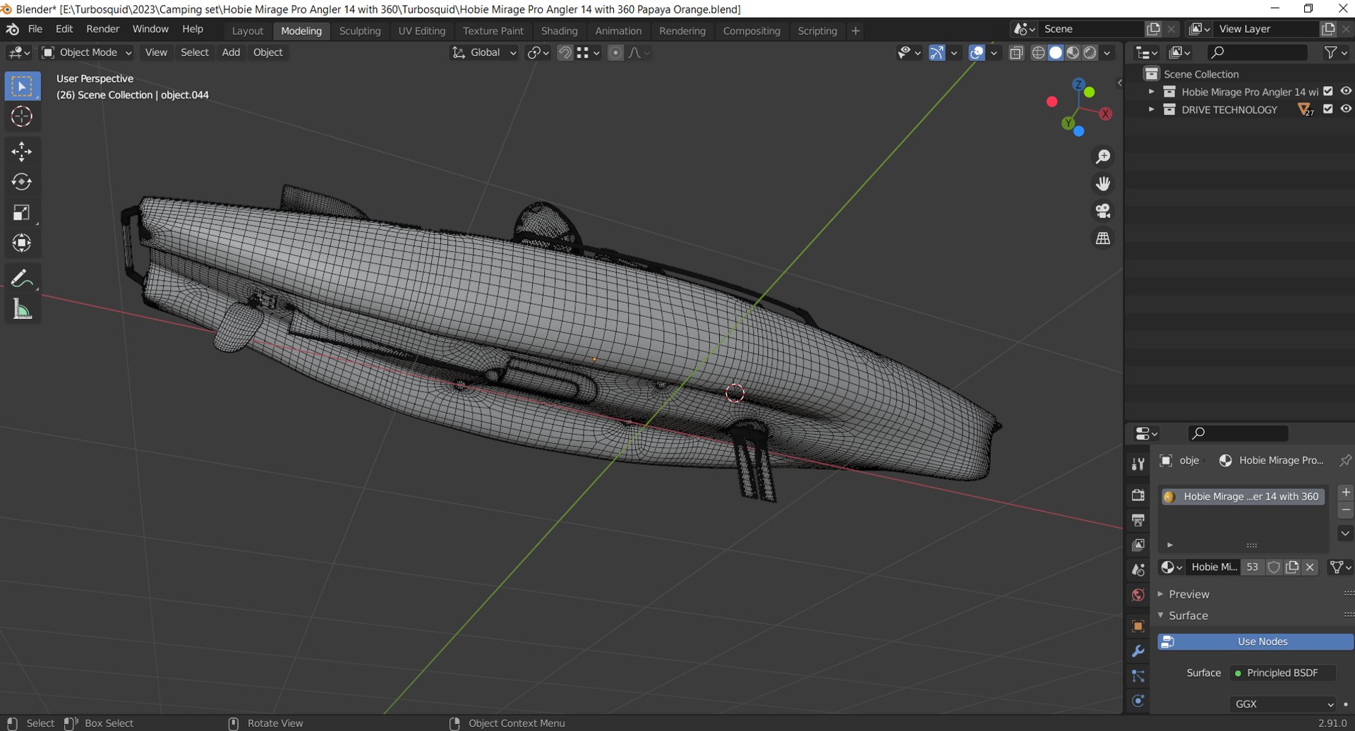 3D Kayak for fishing Hobie Mirage Pro Angler 14 with 360 Papaya Orange https://p.turbosquid.com/ts-thumb/Vi/ZkHGPn/P5/screenshot_3/png/1678816783/1920x1080/fit_q87/65d2cd7bb3ea4f3be9af027d68cf471e7a95d692/screenshot_3.jpg