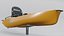 Kayak for fishing Hobie Mirage Pro Angler 14 with 360 Papaya Orange 3D model