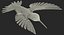 Broad Tailed Hummingbird Rigged for Maya