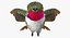 Broad Tailed Hummingbird Rigged for Maya