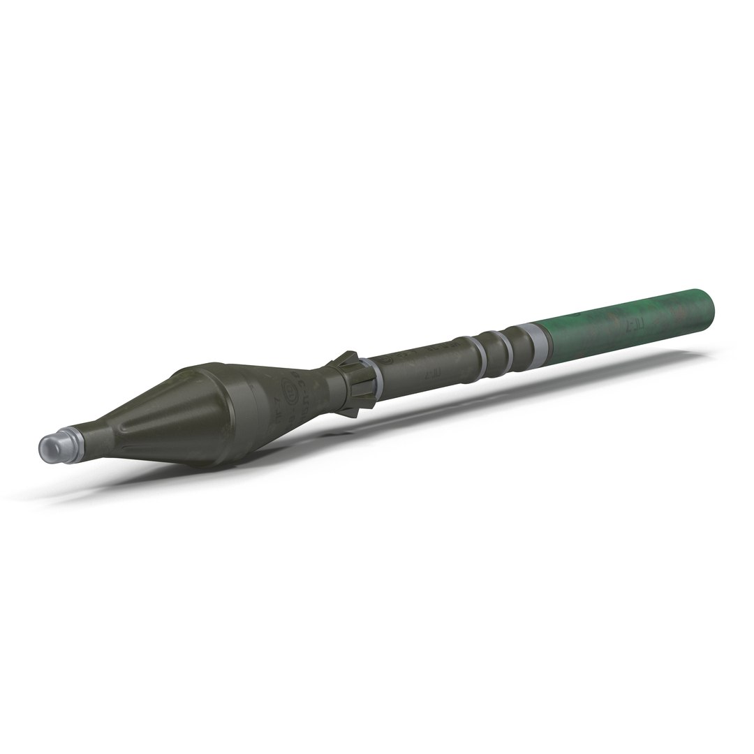 Rocket Grenade PG 7VL for RPG 7 3D model preview
