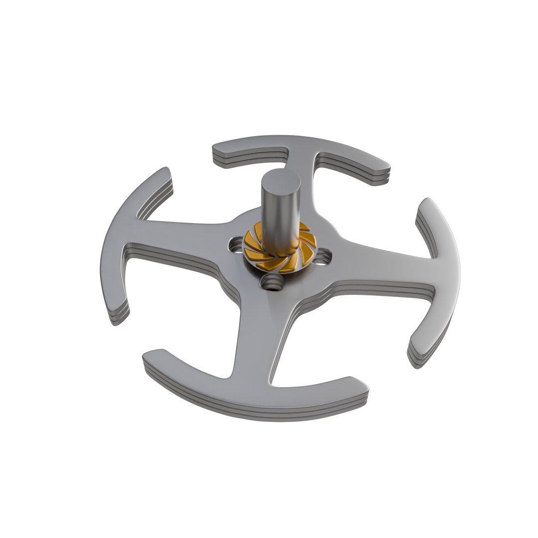 3D BLDC Motor With Fan Blade 3D Model - Realistic And Optimized Model ...