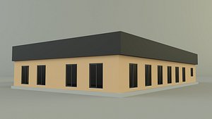 Cafe building model