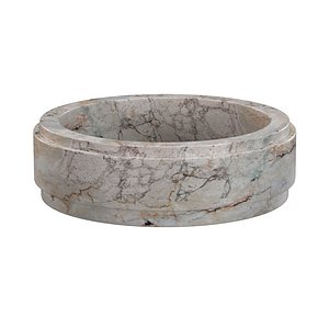 3D model GRIGIO ANTICO CHIARO FRUIT BOWL