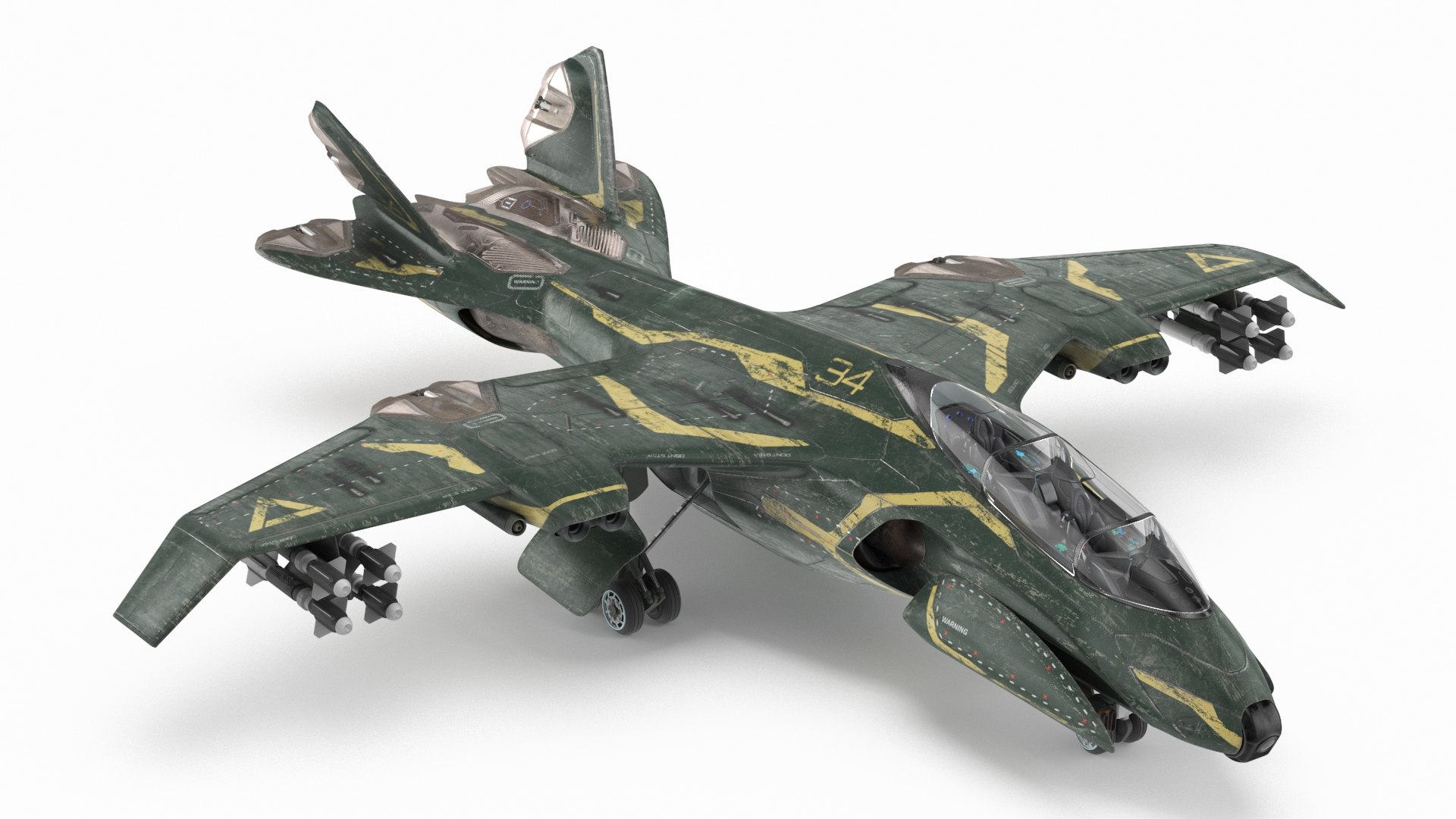 3D Futuristic Damaged Fighter Aircraft Rigged model https://p.turbosquid.com/ts-thumb/Vi/w3hlJY/Ow/futuristic_damaged_fighter_aircraft_rigged_002/jpg/1732092433/1920x1080/fit_q87/1f329dd4a8fcc95c9e22b93c5dac3790a48b7249/futuristic_damaged_fighter_aircraft_rigged_002.jpg