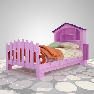 Pink Bed   A01