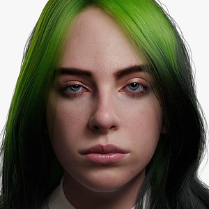3D Billie eilish 3D Model