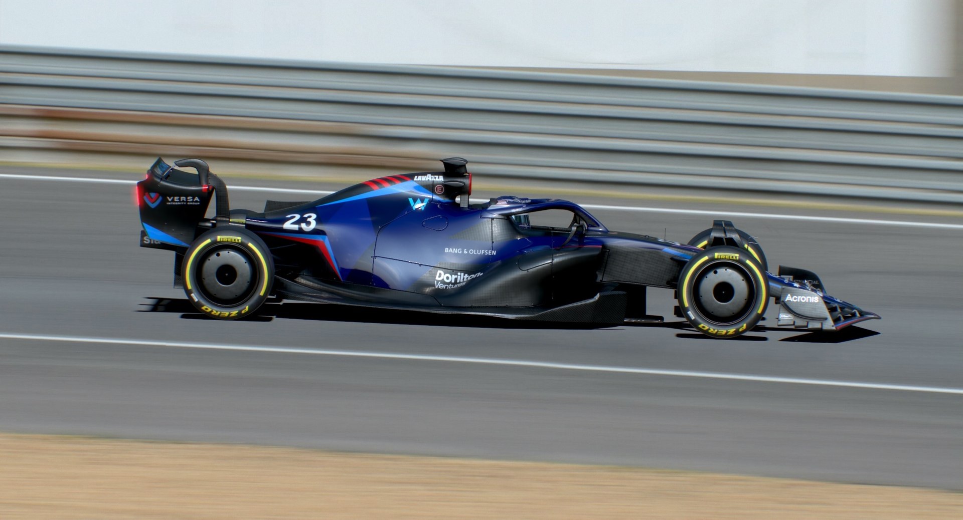 Williams Racing Team FW44 F1 Season 2022 Race Car 3D model - TurboSquid ...
